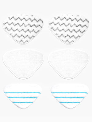 6 Pack Mix & Match Mop Pads Bundle For 8-IN-1 Steam Mop