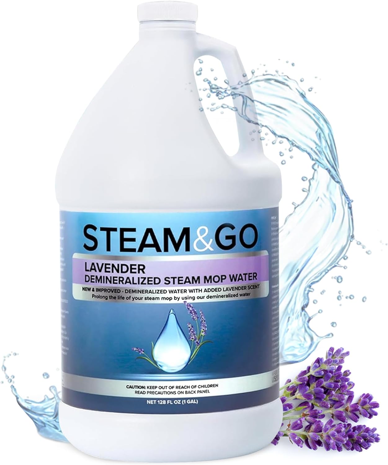 Lavender Demineralized Water for Steam Mops