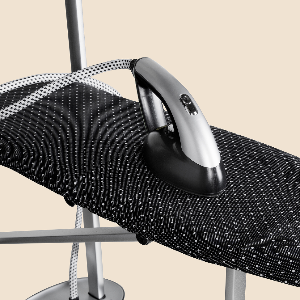 All-In-1 Garment Steamer with Built-In Iron Board