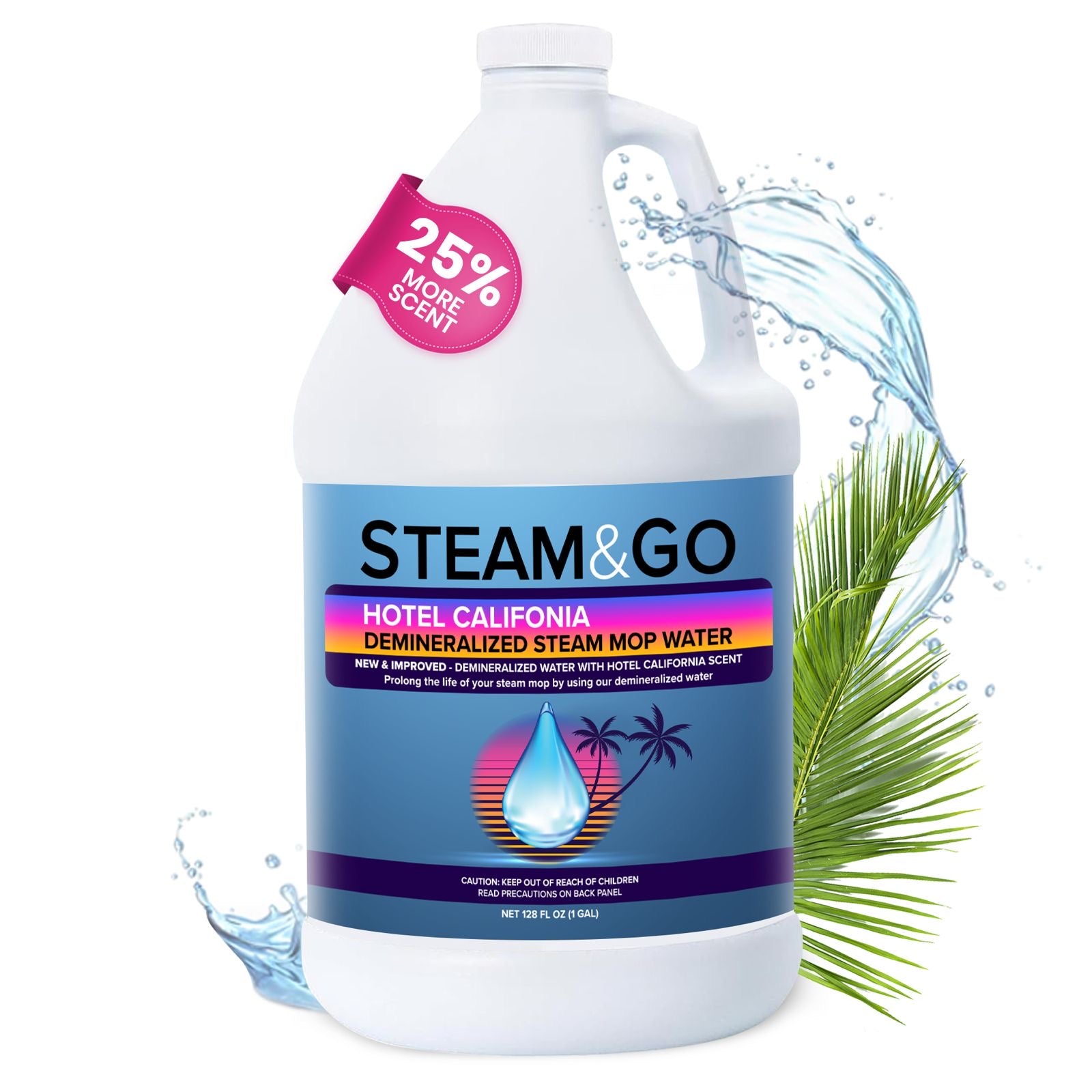 Hotel California Demineralized Water for Steam Mops