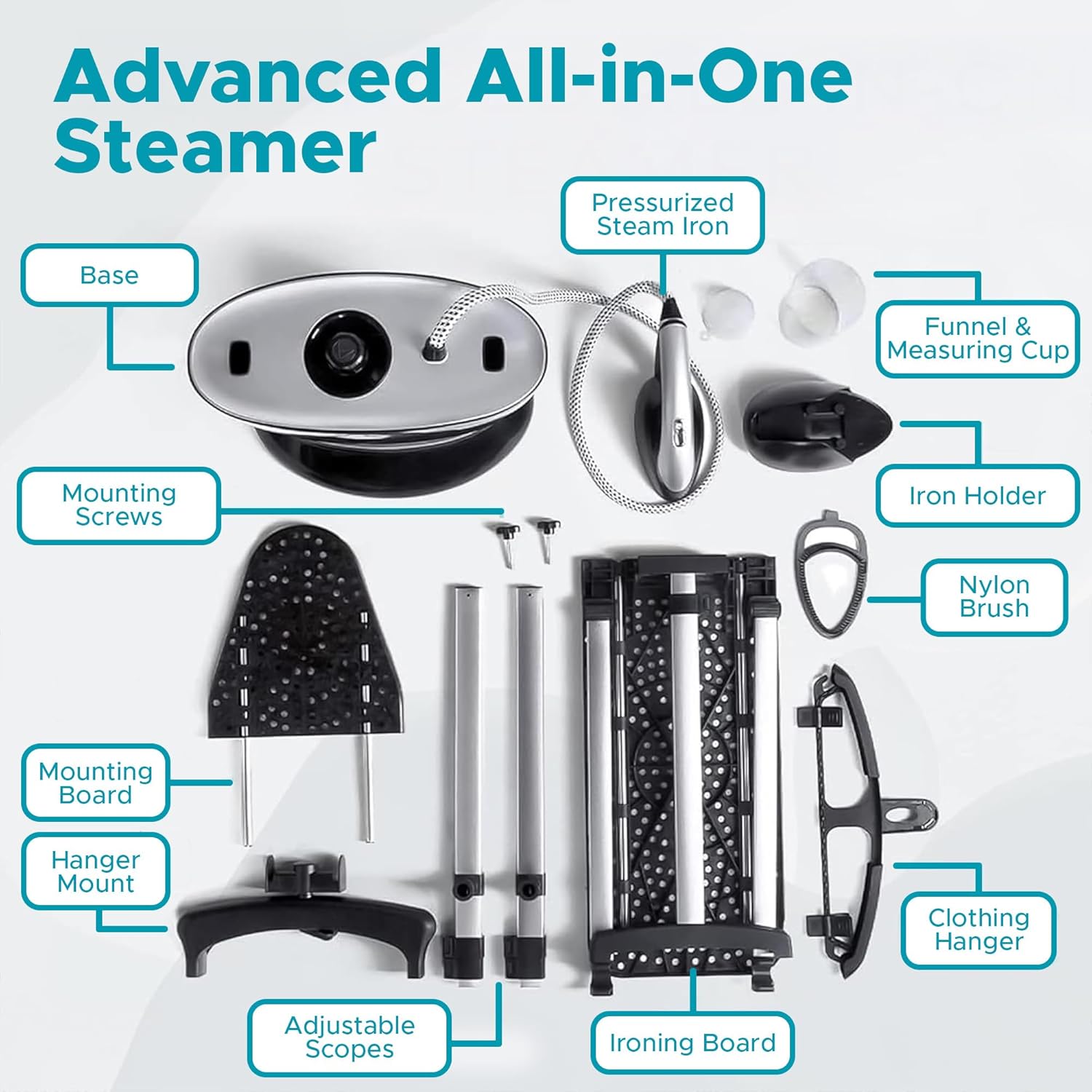All-In-1 Garment Steamer & Iron