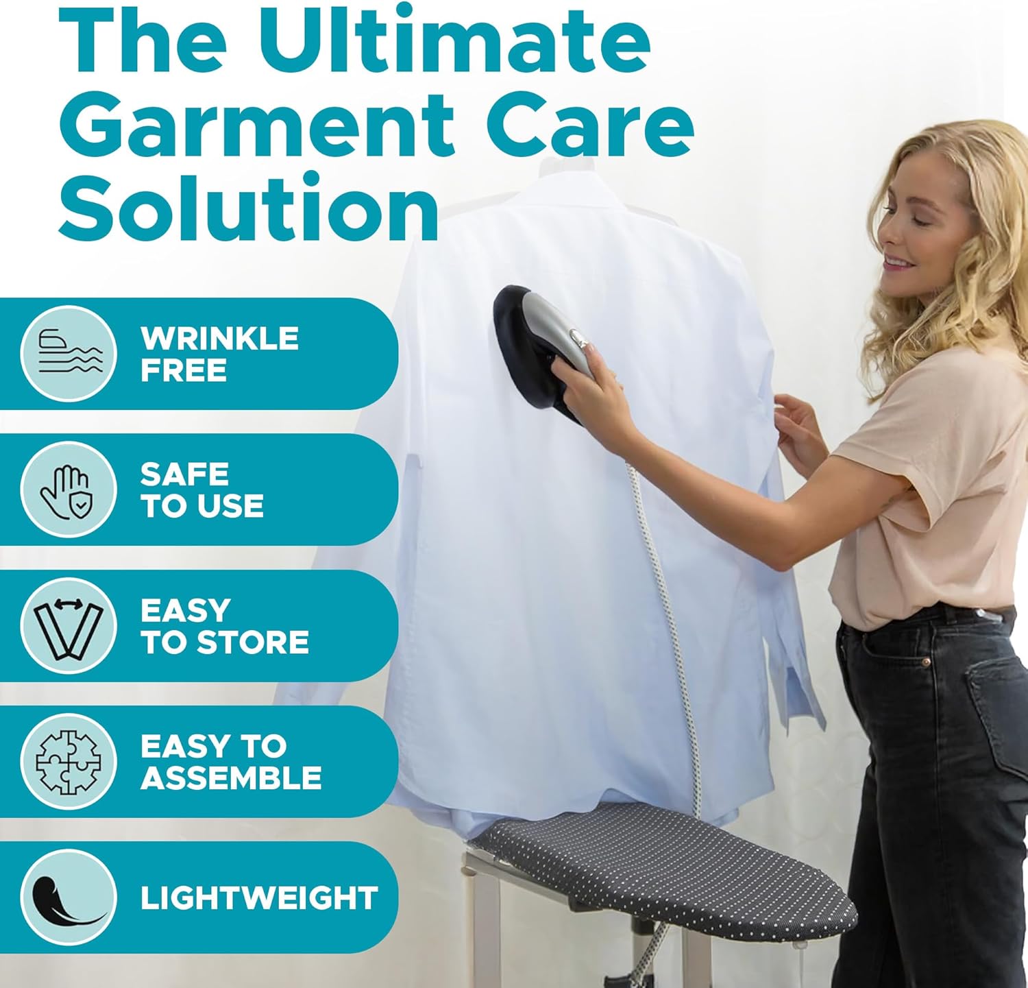 All-In-1 Garment Steamer & Iron