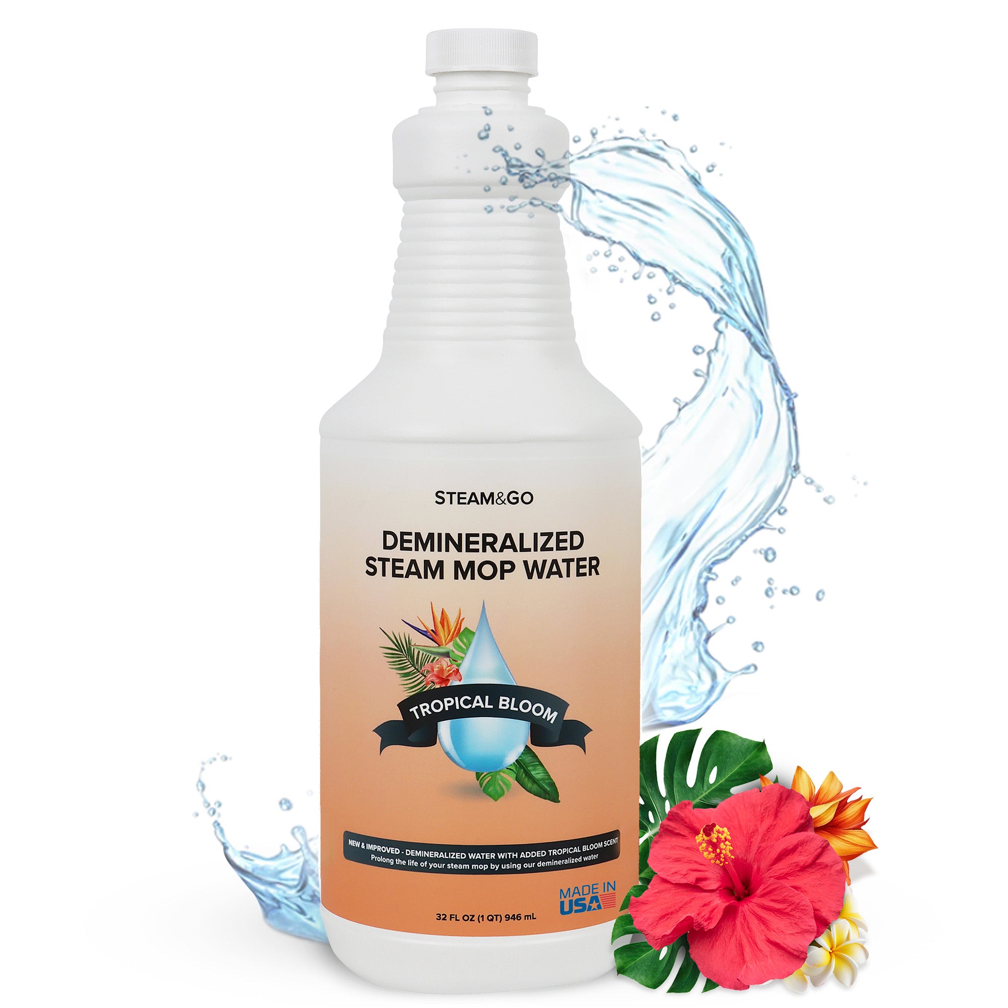 Tropical Bloom Demineralized Water for Steam Mops
