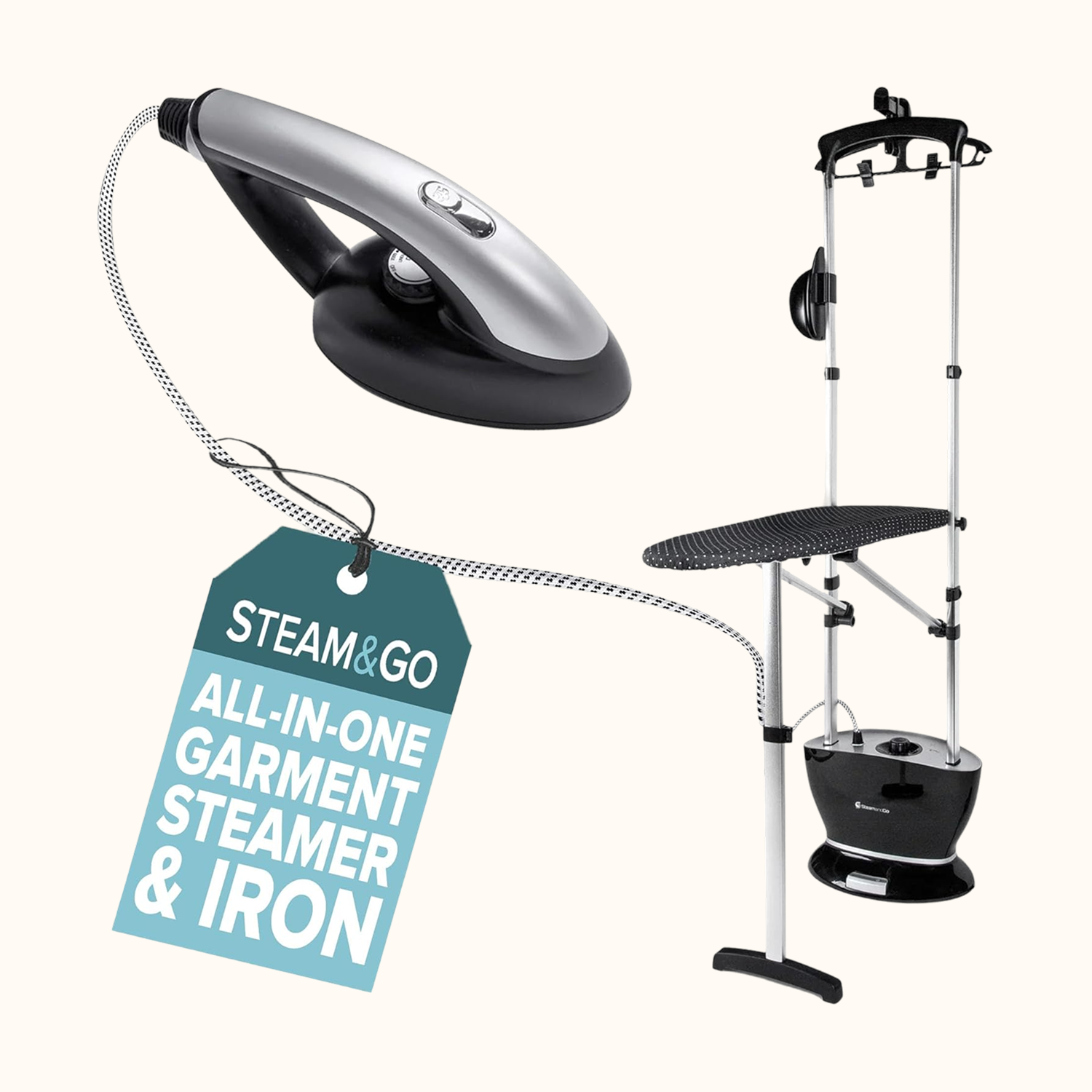 All-In-1 Garment Steamer & Iron
