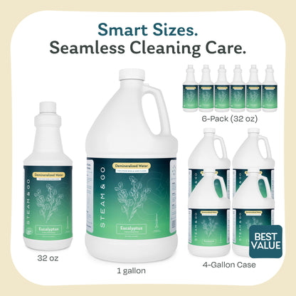 Eucalyptus Mint Demineralized Steam Water