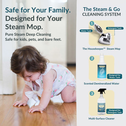 Clean Ocean Demineralized Steam Water