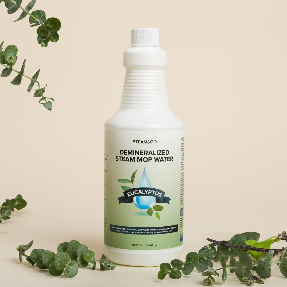 Eucalyptus Mint Demineralized Water for Steam Mops - hover