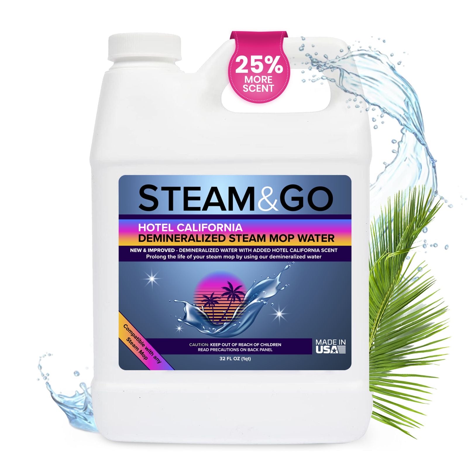 Hotel California Demineralized Water for Steam Mops