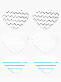 6 Pack Mix & Match Mop Pads Bundle For 8-IN-1 Steam Mop - Image 1